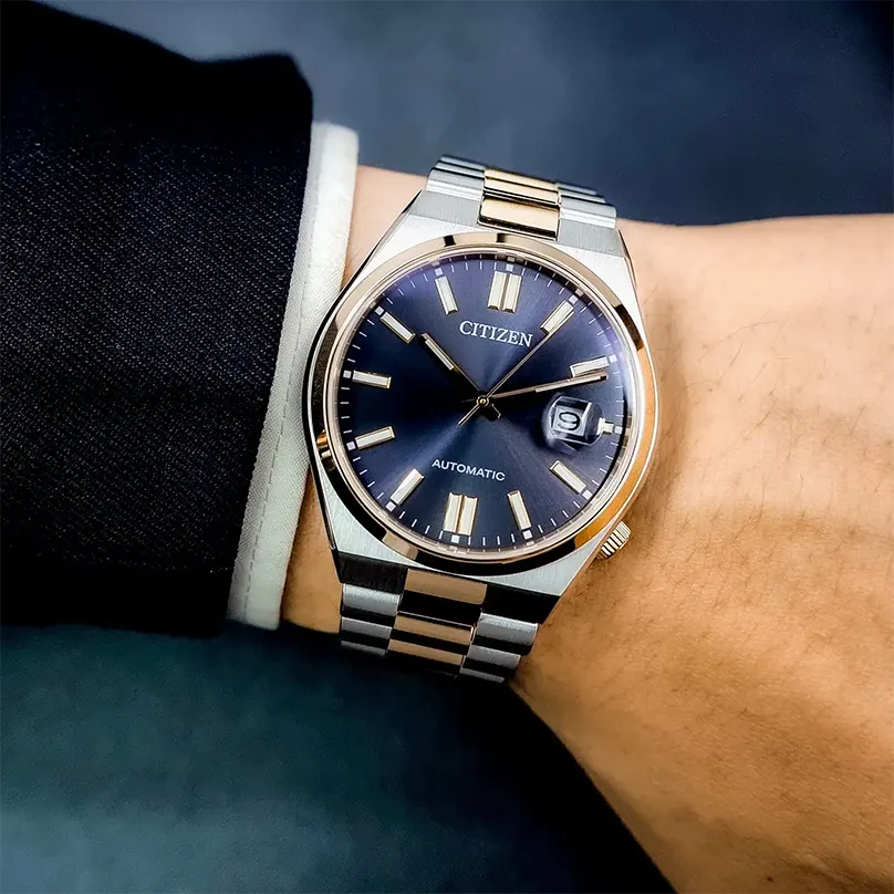 Citizen Tsuyosa Automatic Black Dial Men’s Watch- NJ0154-80H